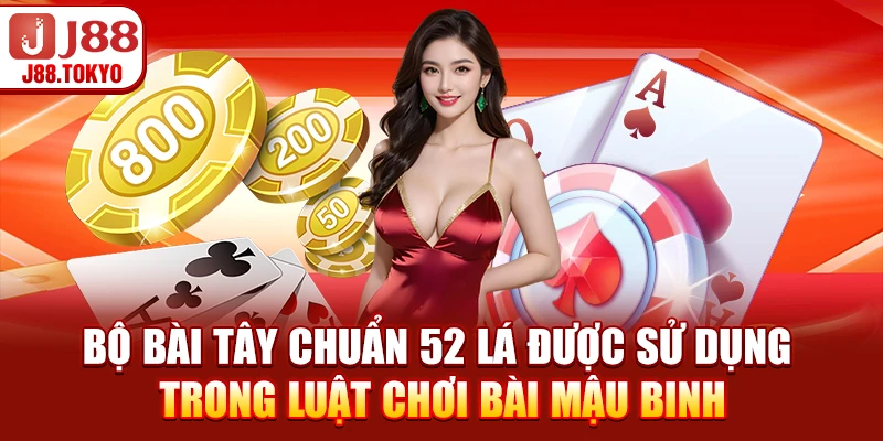 Luật Chơi Bài Mậu Binh - Hướng Dẫn Từ Cơ Bản Đến Nâng Cao 5 Bộ bài Tây chuẩn 52 lá được sử dụng trong luật chơi bài mậu binh