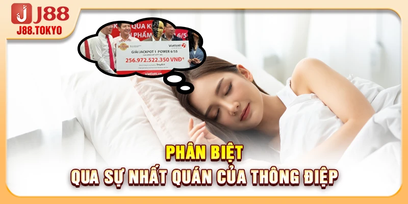 Phân biệt qua sự nhất quán của thông điệp